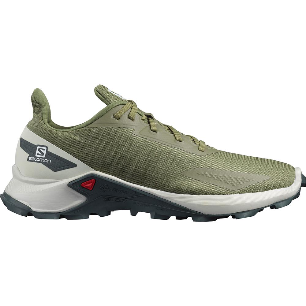 Salomon ALPHACROSS BLAST Zapatillas Running Asfalto Hombre - Verde Oscuro - Colombia (03195-AGKN)